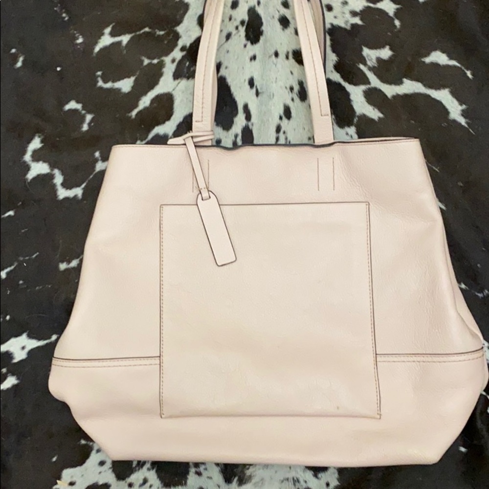 J Crew leather shoulder bag